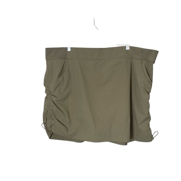 Columbia Omni-Shield Advanced Repllency Outdoor Active Tan Skort Women's Size 3X - Picture 1 of 12